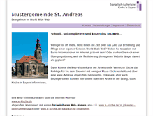 Tablet Screenshot of e-kirche.de